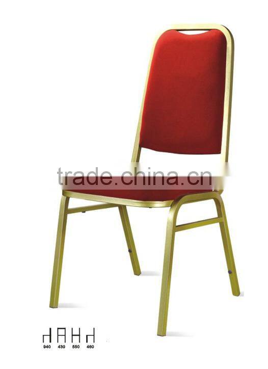 hotsale cheap red fabric padded hotel used steel banquet chairs LQ-A911