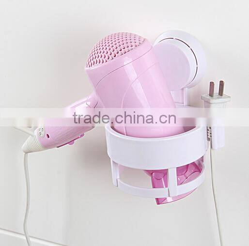 Magic Sucker Plastic Hair Dryer Storage Rack