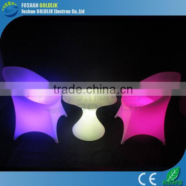 2014 hot sale! events decorative LED Furniture LED Table LED Chairs