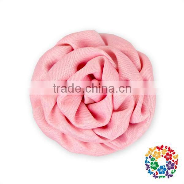 Wholesale Best Price 19 Colors Ribbow Rose Wedding Ornament Appliques Fake Flower