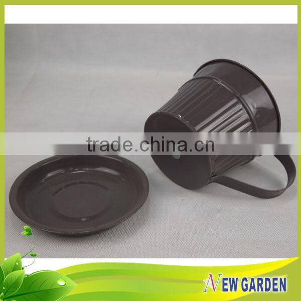 2015 Newgarden top grade waterpoof cup shape mini flower pot