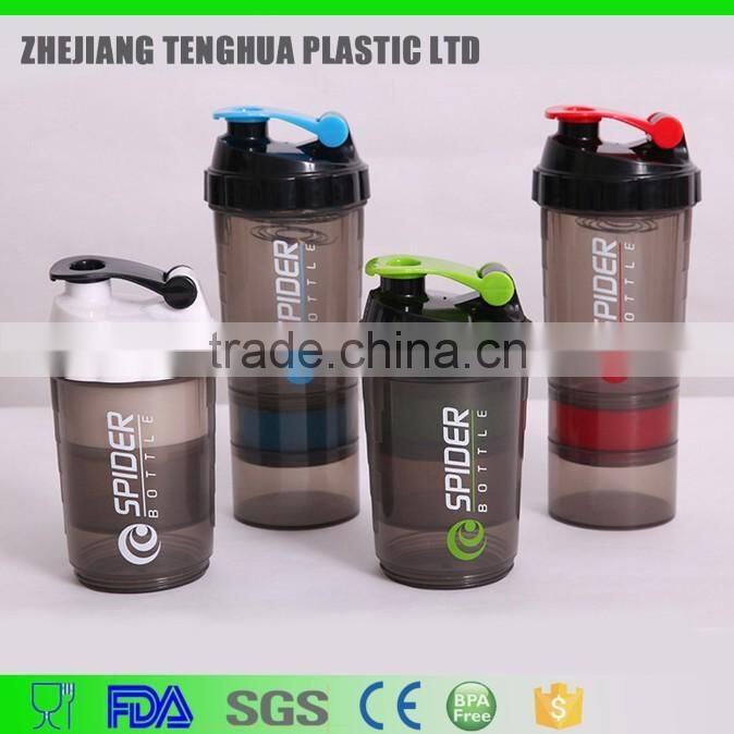 500ml Custom Logo hot and cold water jug shaker bottles for water
