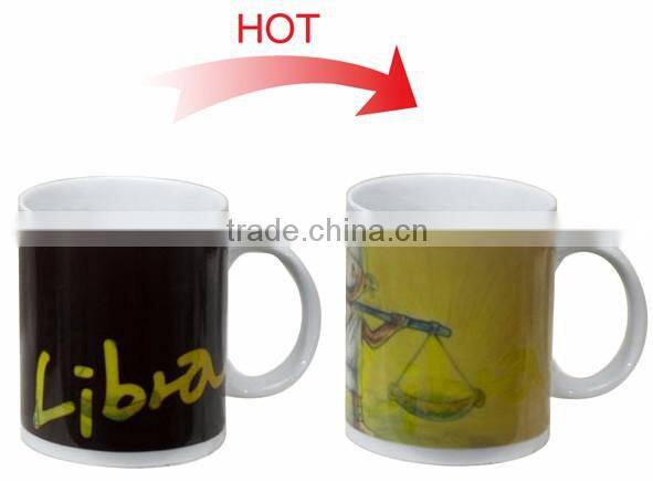 2017 hot new Porcelain Change Mug 12 constellations