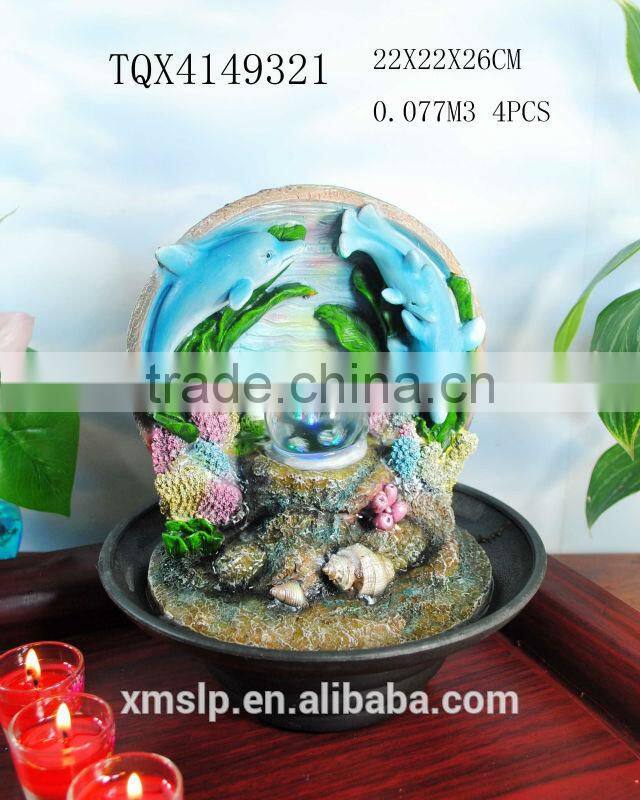 Polyresin big water fountains