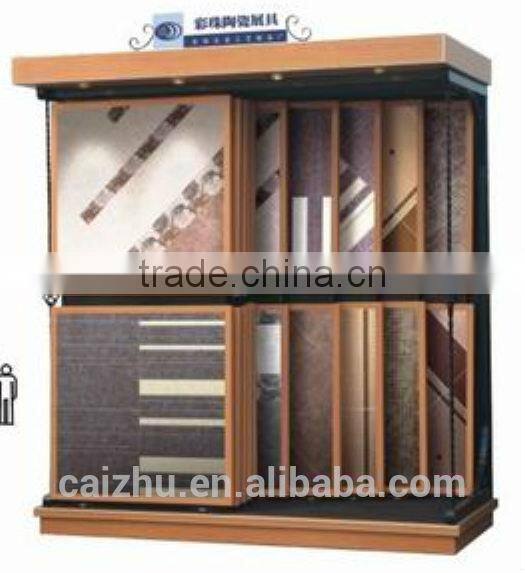 Pofessional design shopping mall tile display rack