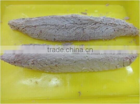 Double Clean Frozen Precooked Yellowfin Tuna Loin