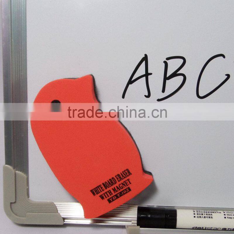 Cheap EVA felt 10.8cm pretty whiteboard magic eraser