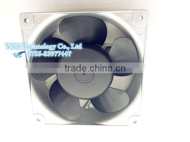 Original CN55B2 100V 0.23A / 0.19A full metal fan for servo 120*120*38mm 2Pin 12cm Insert type Cooling fan