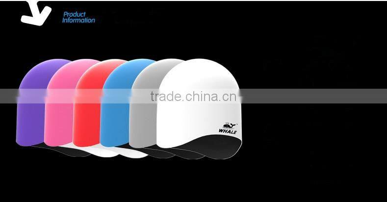 3D swim cap with 100%silicone, 3D reversible ball swim cap