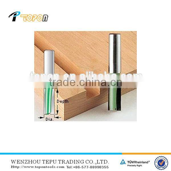 Straight Router Bit with 2 flutes