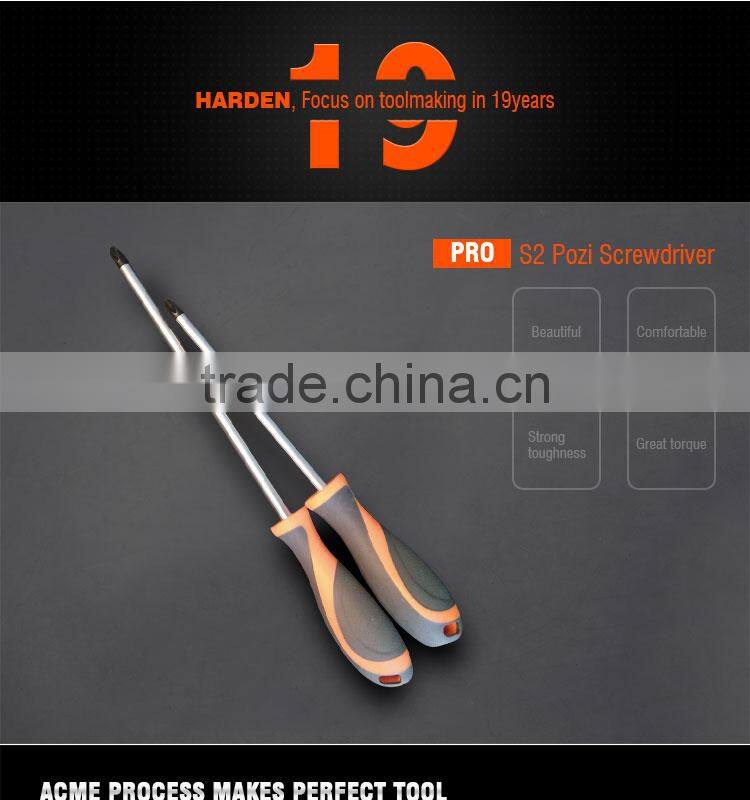 Professional S2 Pozi PZ2X100mm Screwdriver Set