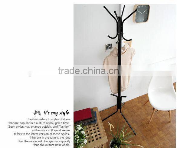 Modern antique metal coat rack, fashion simple design clothes rack