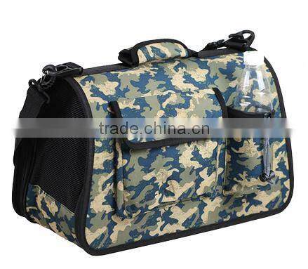 Multi-functional camo pet carrier backpack