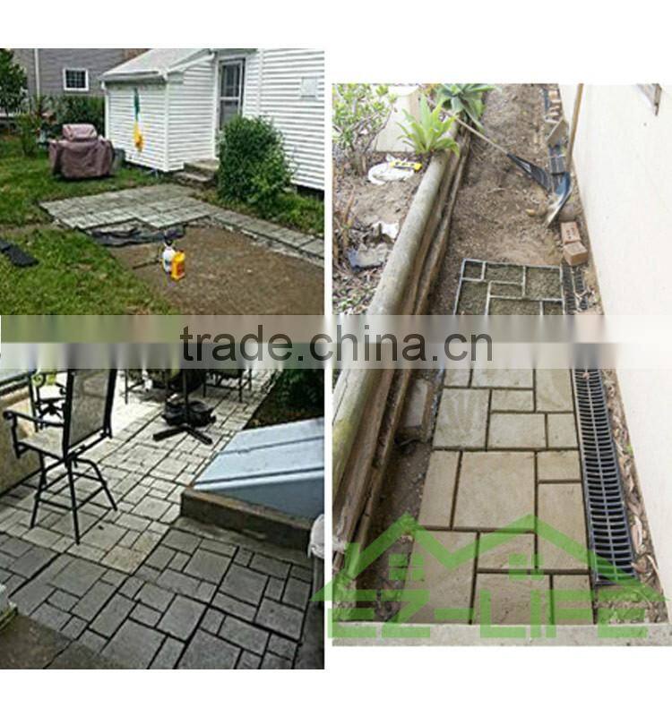 2017 BEST GARDEN DIY TOOLS- Plastic Concrete Paver Mould