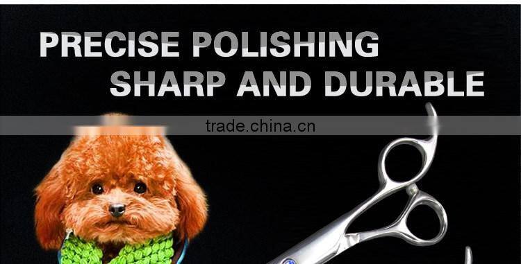 QJE-P08 pet scissors for dogs beauty with razor edge