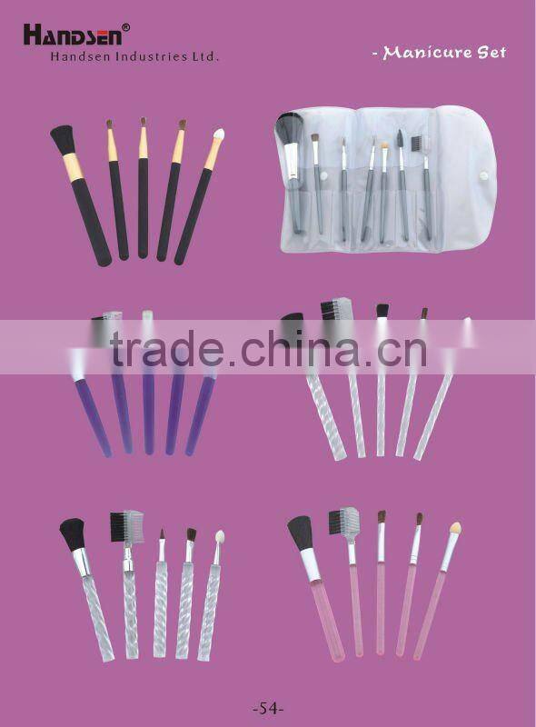 5pcs pedicure set with case
