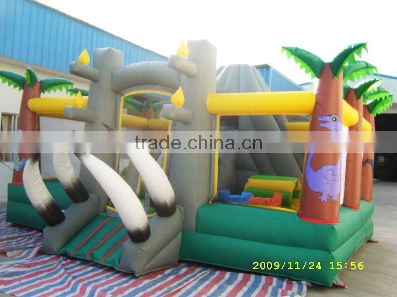 Factory price inflatable Jurassic Park Playground for kids