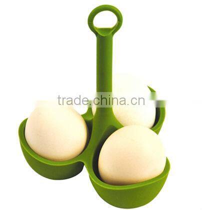 Eco-friendly heat resistant silicone egg boiler