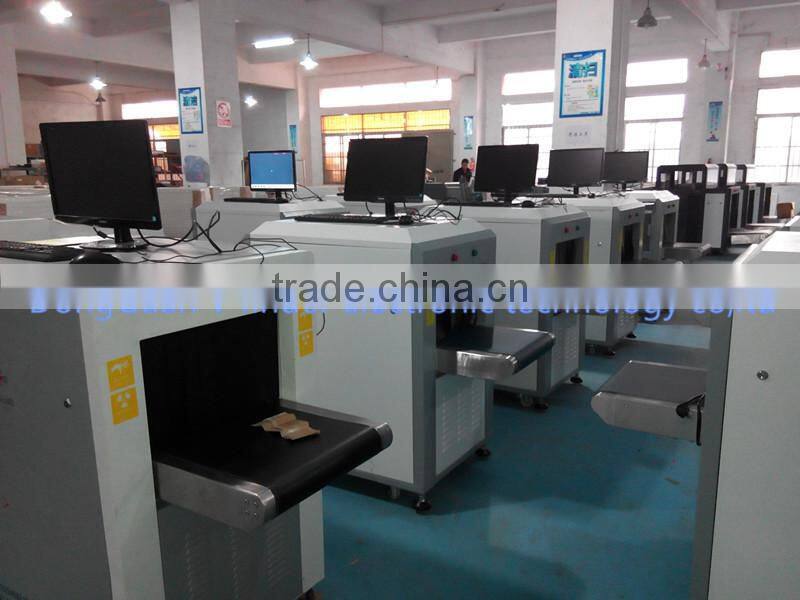 Long warranty baggage x ray inspection machine. luggage scanner machines
