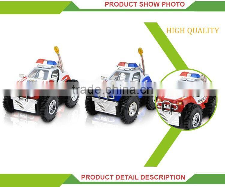 Plastic aerial ladder truck model friction toy electric mini dumper