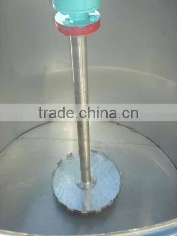 Mechanical Lifting/Hydraulic Lifting Vacuum High Speed Dispersing Tank