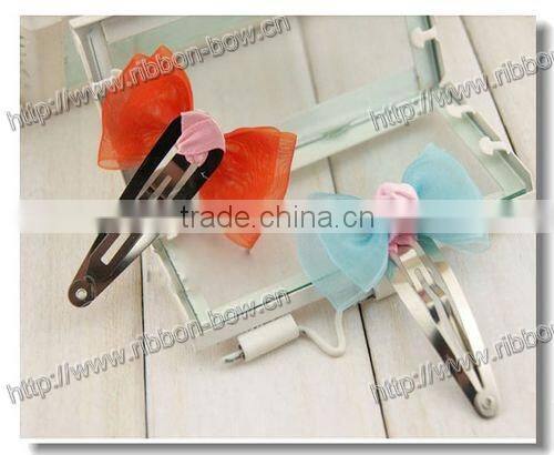 baby scrunchy flower hair bows