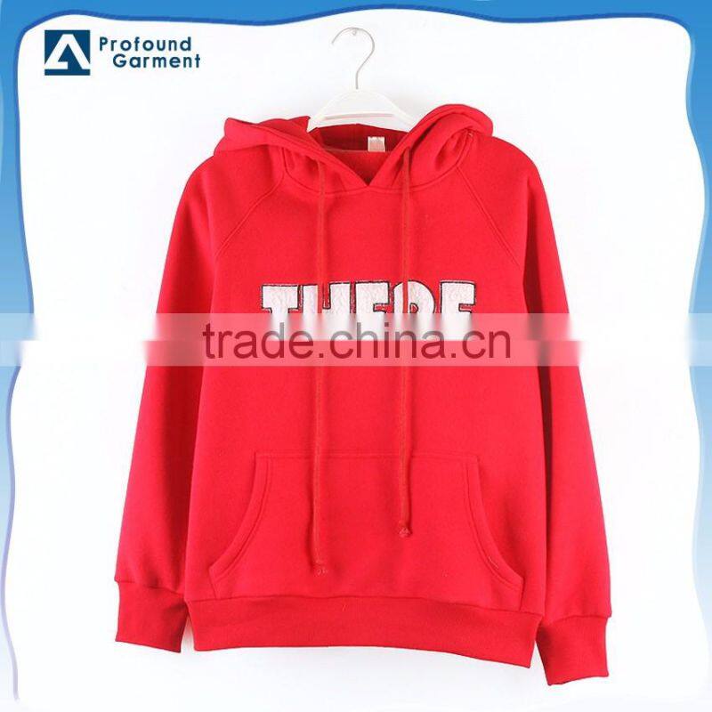 thin unbranded blank pullover women's gym cotton fleece custom fitness hoodie coats factory crewneck printing for winter