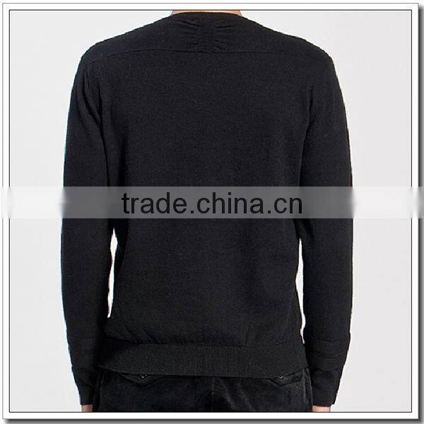 Men's new design winter V-neck cashmere pullover