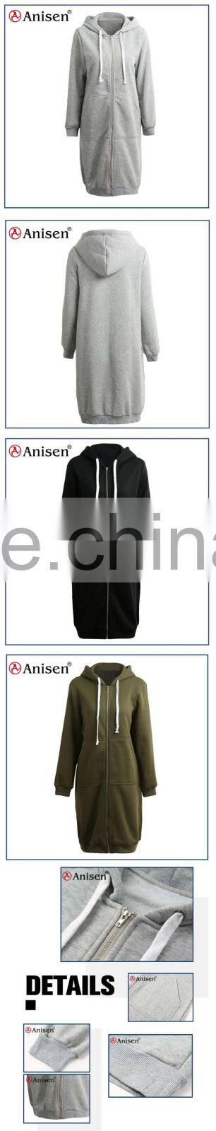 oem service custom 100% cotton women long xxxxl hoodies