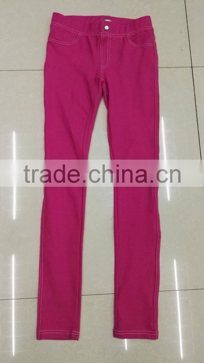 Girl's fashion high quality comfortable pants apparel stocklots