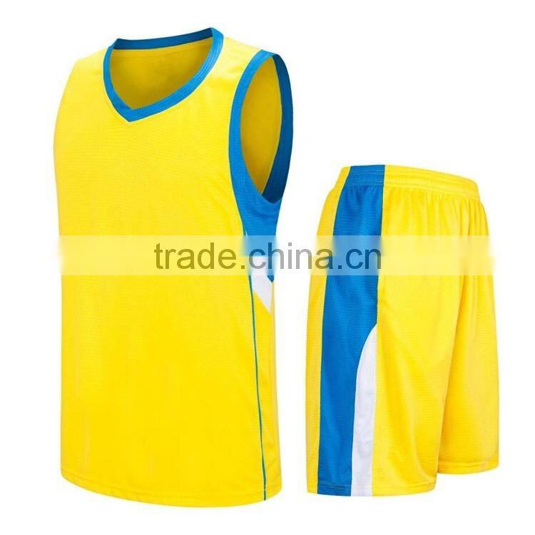 High quality specialized basketball uniform 2016