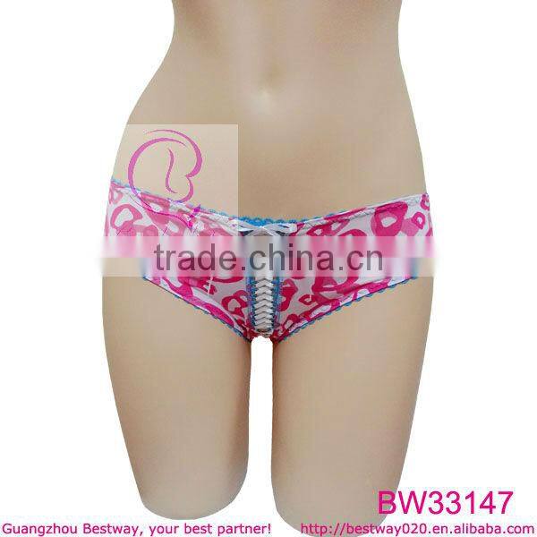 Pink cute sexy women underpants