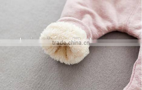 wholesale cheap customized warm lovely winter baby pants good quality fleece baby pants