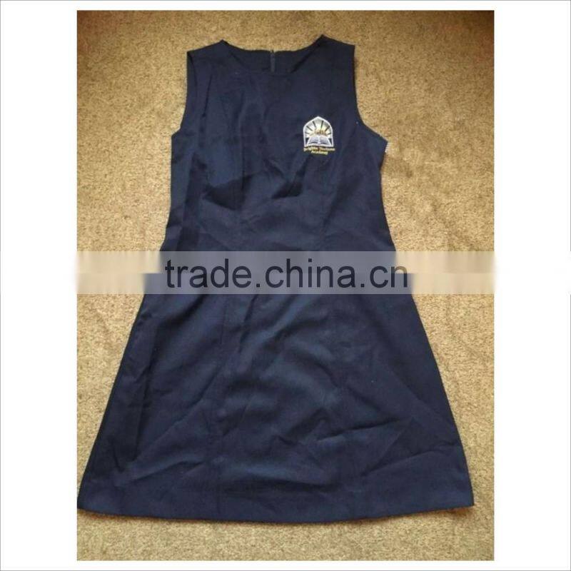 2016 wholesale school uniform design, primary school uniform dress