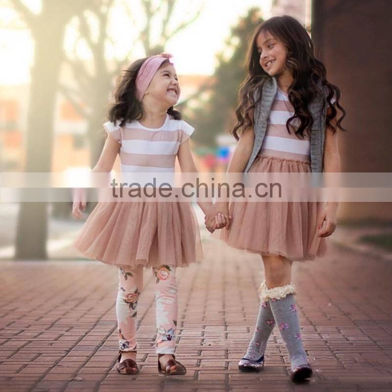 Kids Frock Designs Summer TUTU Dress Toddler Girls Pink Cotton Dresses Gauze Pretty Dress For Girls European KIDS Dress
