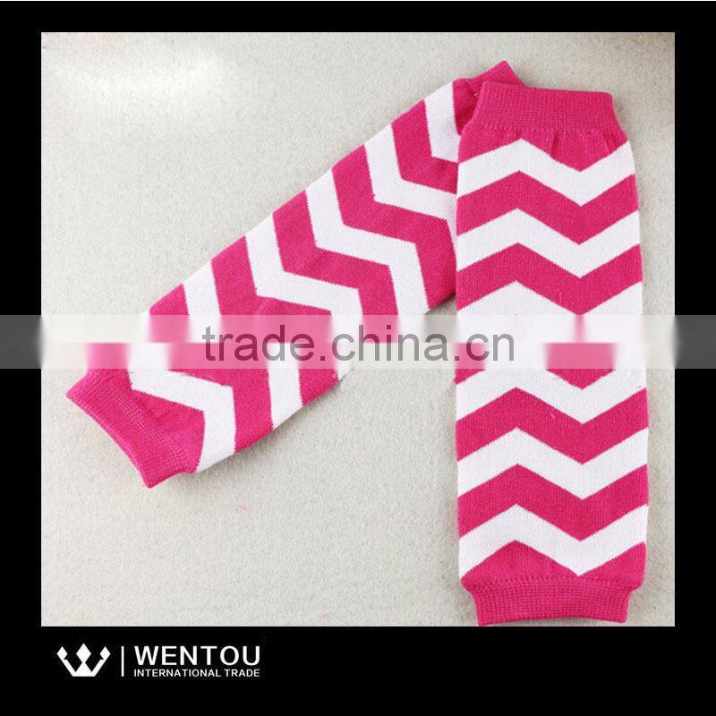 Wholesale Cotton Chevron Kids Leg Warmer