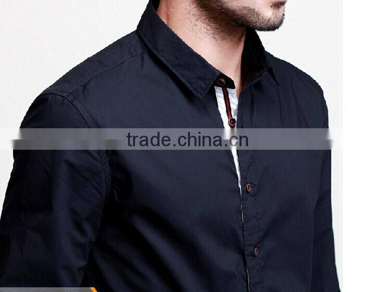 Fashion men beautiful shirt fancy dress shirt for men stitching