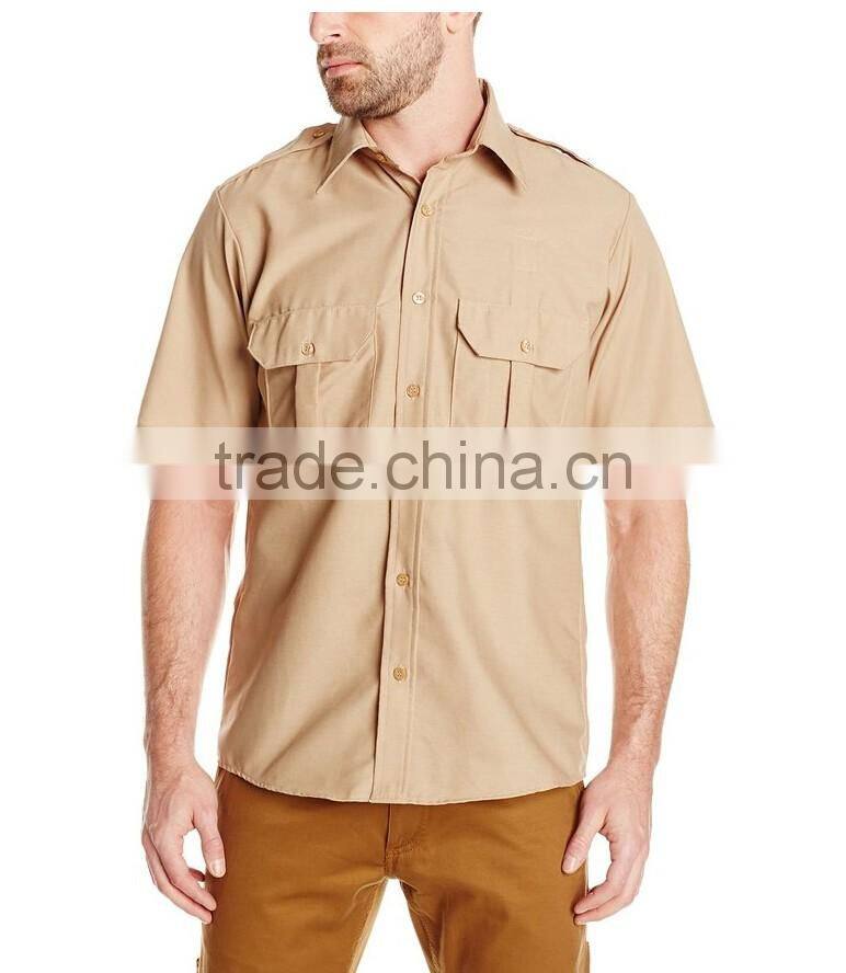 Men's Classic Short Sleeve Security uniform Shirt