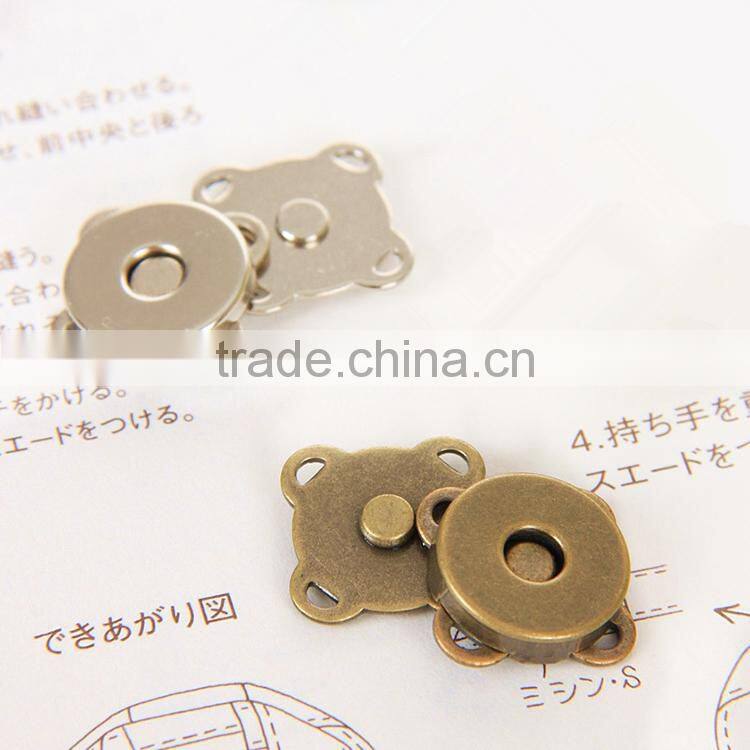 New Fashion Handbag Magnetic Switch Push Button