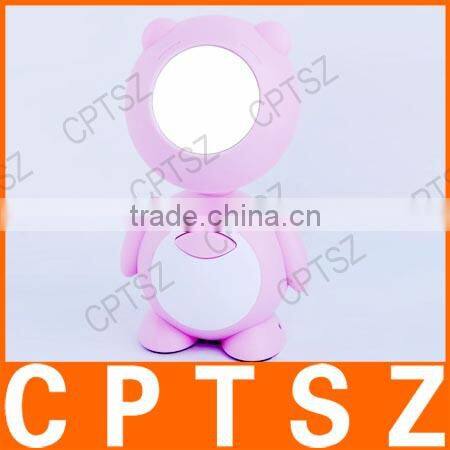 Mirror Rechargeable led l lamp desk lights usb light with a mirror