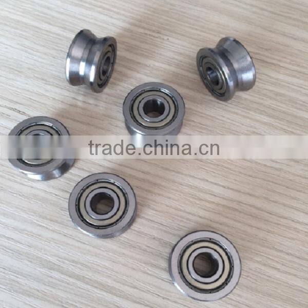 LV204/57-2RS V Groove Guide track roller bearing