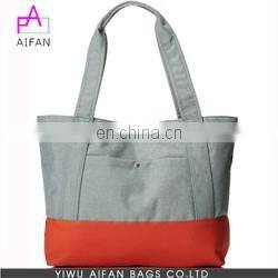 PU Decoration China Made Fashion Bear Dots Cotton Bag