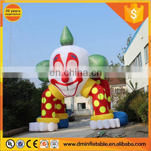 Giant event decor inflatable clown arch C-437