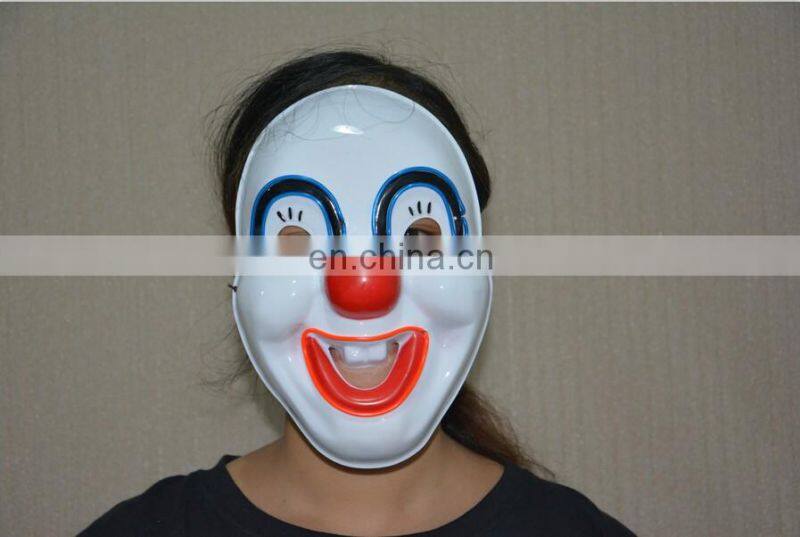 2016 Custom Unisex Led Light Up Party Mask, Led Glowing Mask