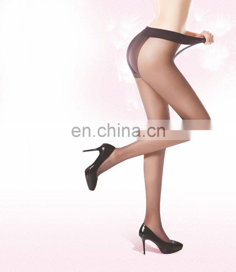 hot sale nylon black black brown natural skin pantyhose for women