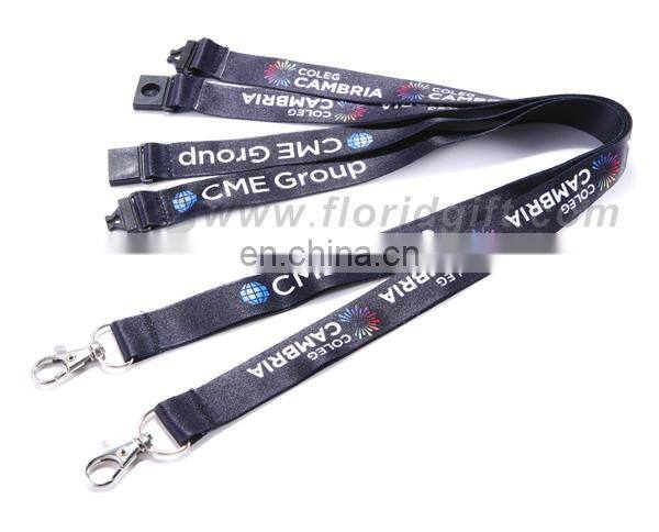 Hot sale polyester custom cheap heat transfer printing lanyards