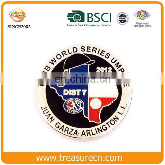 Custom black nickel plating hard enamel fruit shape lapel pin