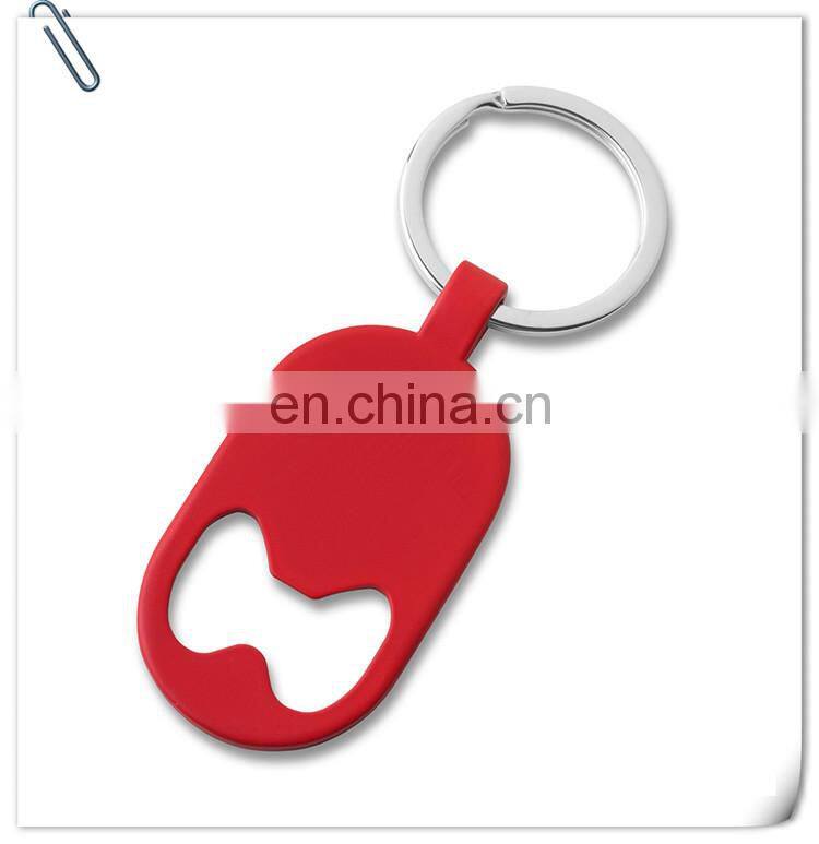 promotion bottle opener key tag keychain