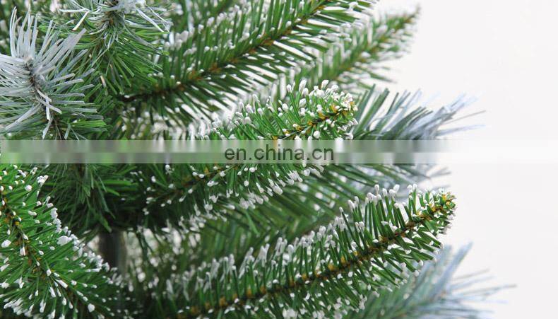 Snowy artificial christmas trees giant 2.1 meter PVC christmas tree decorations Shopping Mall School Home Outside