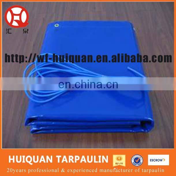 heavy duty coated fabric sheet with Aluminum eyelets